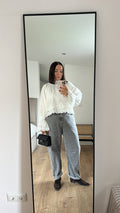 Elenza Bluse mit Trompetenärmel