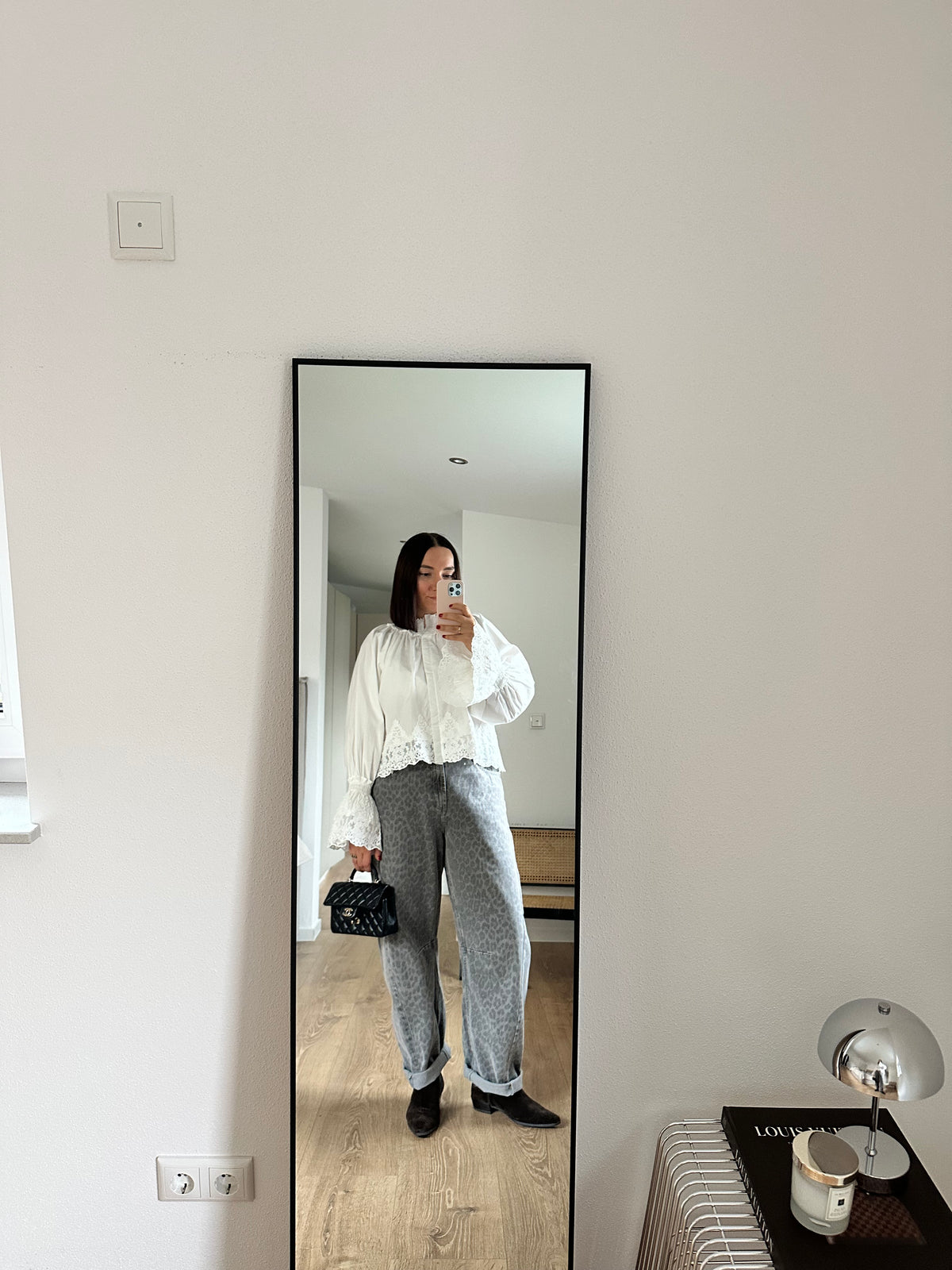 Elenza Bluse mit Trompetenärmel