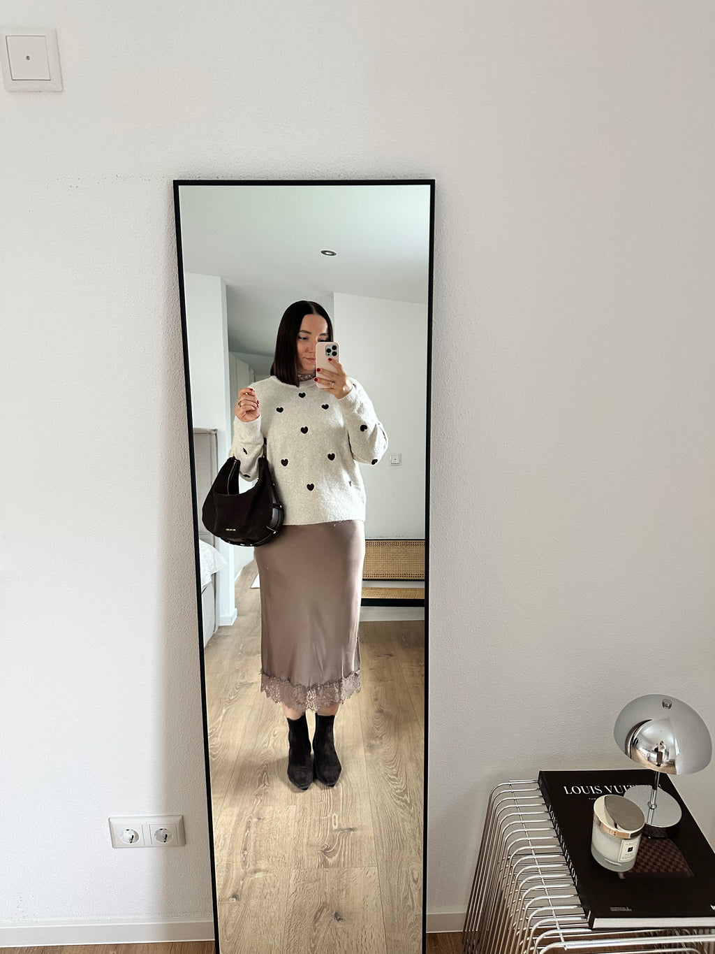 Effeny Pullover mit Herz-Stickereien