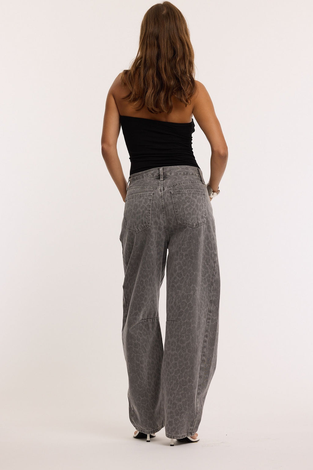 Redial Barell Jeans Leopard