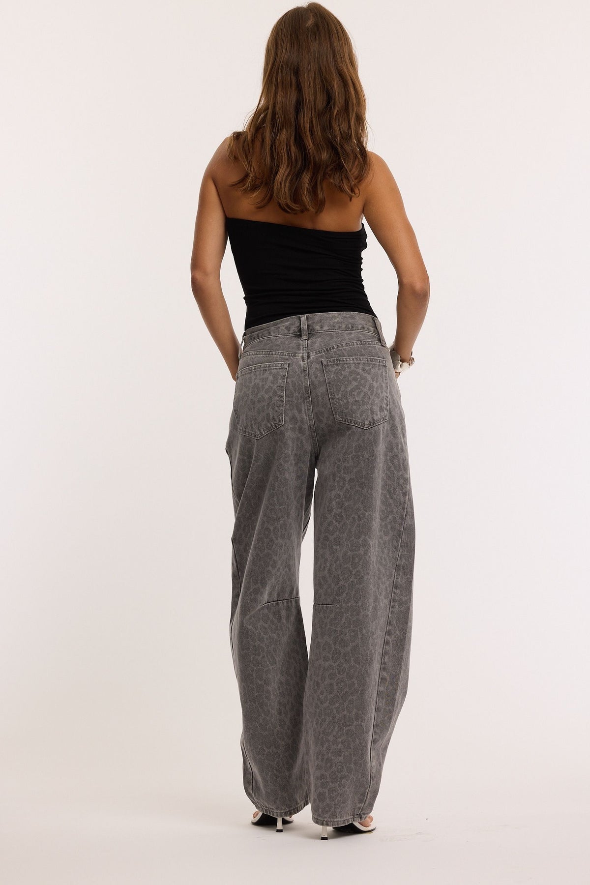 Redial Barell Jeans Leopard
