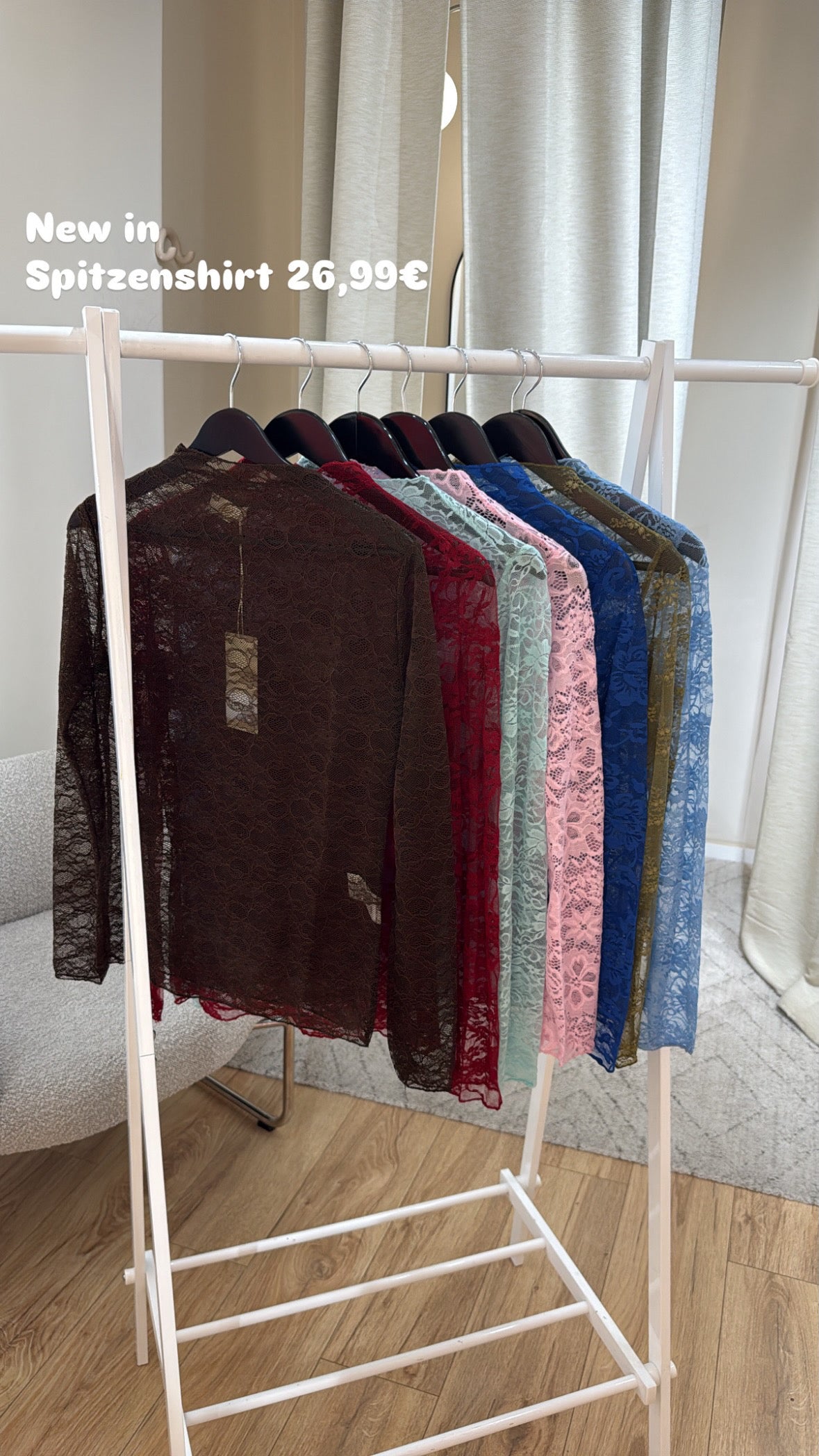 J&L Longsleve aus Spitze